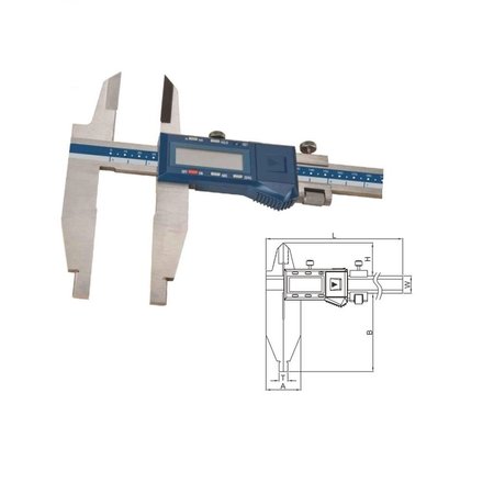 HHIP 01000mm040 Ip54 Digital Caliper With Upper Jaw 2710-1115